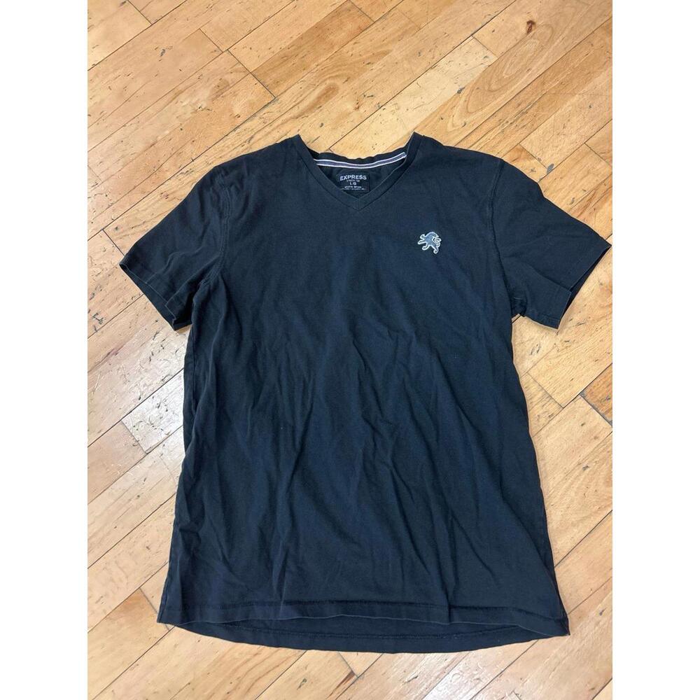 Men’s Express V Neck Black T Shirt